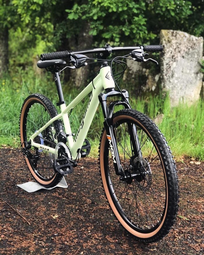 Bicicleta Infantil 24" MEGAMO KU4. VERDE CLARO - Imagen 2