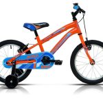 Bicicleta Infantil MEGAMO MTB 16¨KID. Naranja/Azul. ÚLTIMA UNIDAD