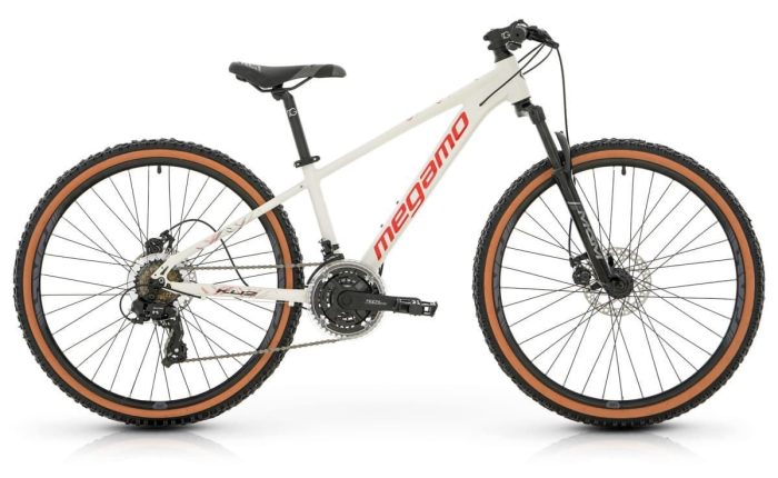Bicicleta MTB 26¨MEGAMO KU2. BLANCO/ROJO - Imagen 4