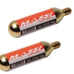Cartucho CO2 MASSI, 16g.
