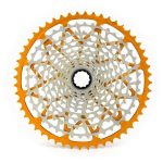 Cassette GARBARUK 12V , 10-52T (SRAM XD), naranja
