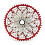 Cassette GARBARUK 12V , 10-52T (SRAM XD), rojo
