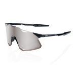 Gafas 100% HYPERCRAFT Negro Brillo - Lente: Hiper Silver Mirror