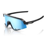 GAFAS 100% SLENDALE Matte Black HiPER® Blue Multilayer Mirror Lens