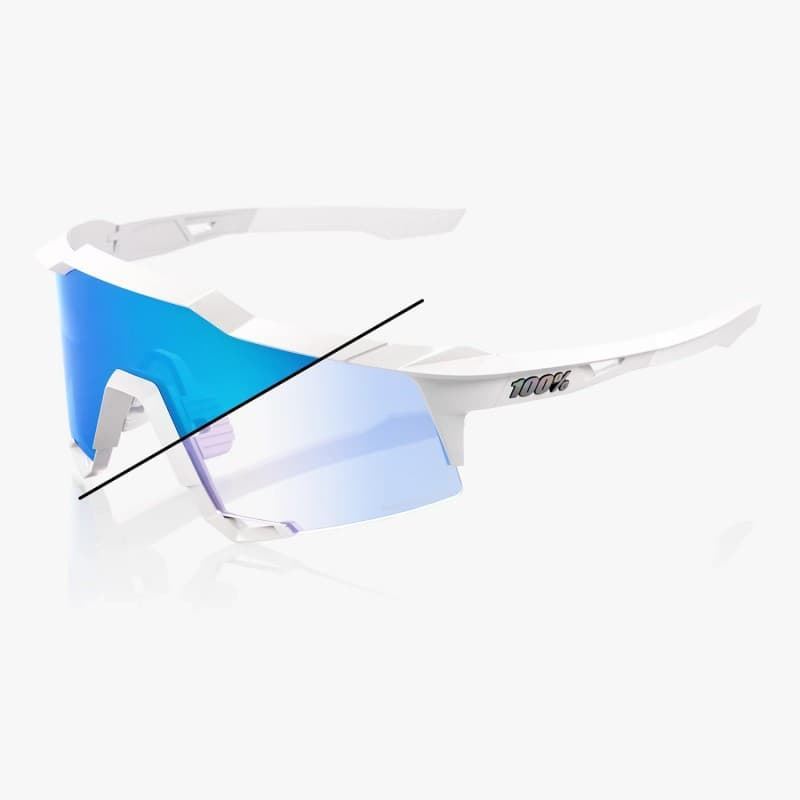 gafas-100-speedcraft-bastille-pearl-white-glitter-lente-blue-mirror-photochromic_pic517933ni0t0.jpg Gafas 100% SPEEDCRAFT Bastille Pearl White Glitter - Lente: Blue Mirror Photochromic - Imagen 1