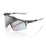 Gafas 100% SPEEDCRAFT Polished Translucent Grey - Lente: Rose Gold Mirror Photochromic