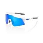 Gafas 100% SPEEDCRAFT XS Matte White - Lente: Blue Multilayer Mirror