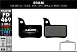Pastillas de Freno GALFER STANDARD BRAKE PAD SRAM HDR, RED22, FORCE, RIVAL