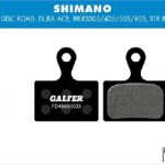 Pastillas de Freno GALFER STANDARD SHIMANO ULTEGRA Disc Road, XTR 2019