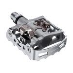 Pedales SHIMANO M324 SPD Plata Con Calas SM-SH56