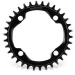 PLATO REDONDO GARBARUK 36T 104BCD NEGRO